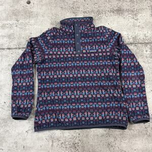 Patagonia Micro D Cedar Mesa Stone Snap-T Fleece Size Medium Women's Medium